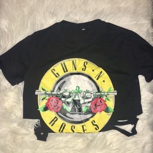 Guns N' Roses top. Size medium